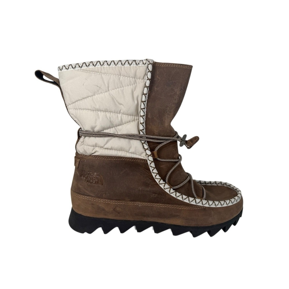 The North Face Boots Sisque Waterproof Brown/Ivory Women's Size‎ 9 No Box